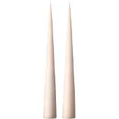 Ester & Erik -kartiokynttilä 37 cm, 2-pakkaus matta Linen grey 22