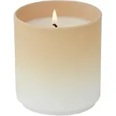 Design Letters Dip Dye Scented candle Small Beige