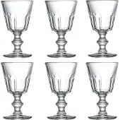 La Rochère Perigord pieni jalallinen lasi 22 cl 6 kpl Transparent