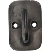House Doctor Pati koukku seisova 6 cm Musta antiikki