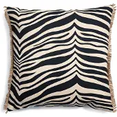 Classic collection Zebra tyyny 50x50 cm Musta