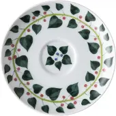 Rosenthal Magic Garden Foliage -espressokupin aluslautanen 12 cm Valkoinen-vihreä