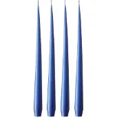 Ester & Erik -kynttilä, 4-pakkaus matta Cornflower 48, 32 cm