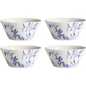 Scandi Living Havspil-kulho 60 cl 4-pack sininen-valkoinen