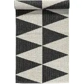 Scandi Living Rime matto musta 70x150 cm