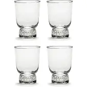 Serax Ottolenghi Feast juomalasi 33 cl 4-pakkaus Stripes sandblasted