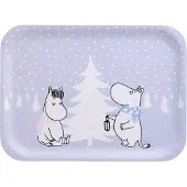 Muurla Moomin tarjotin 20x27 cm Snowfall