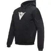 Dainese Daemon-X Moottoripyörä-Vetoketjuhuppari Musta/Valkoinen Miehet, size 50