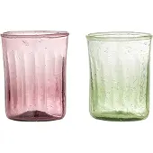 Bloomingville Sunil juomalasi 2-pack Vihreä