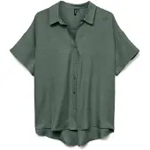 Vero Moda Pusero 'VMMelaney' tummanvihreä