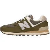 New Balance Matalavartiset tennarit '574' vihreä / valkoinen