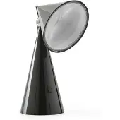Tom Dixon Pöytävalaisin POSE, himmennettävä, Musta, Olohuone/ruokailutila, Synteettinen materiaali, Design