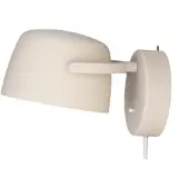 Scandi Living Halo seinävalaisin Ø16 cm Beige