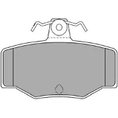 FREMAX Jarrupalasarja (4kpl), levyjarru FBP-0789