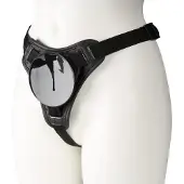 Willie City Strap-On Valjaat Imukuppidildoille - Black