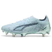 Puma Ultra 6 Ultimate SG Dreamrush - Jäinen sininen/Valkoinen/Blue Jewel - Pehmeä nurmi (SG), koko 44