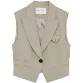 Copenhagen Muse Cmtailor-Waistcoat - Beige - L