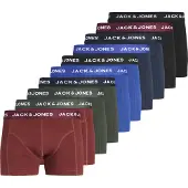 Jack & Jones Jacsolid Trunks 10 Packs Noos - Black - XL