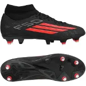 Adidas F50 League Mid Sg Immortal Dna - Musta/lucid Red - Pehmeä Nurmi (Sg), koko 42