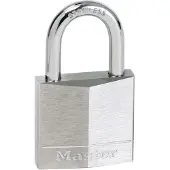 Master Lock Ruostumaton Teräs Messinki Kromattu Riippulukko Kahlella