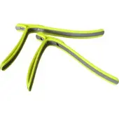 Grännakopplet Reflex flaps pair for Garmin, pair Neon yellow