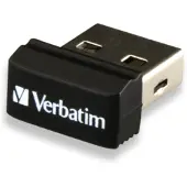 Verbatim Store 'n' Stay Nano USB 2.0 32 Gt -muistitikku, musta