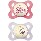 Mam Night Moon, Bird & Ladybug Design 0–6 kk Tutti – 2 kpl