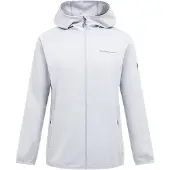 Peak Performance Men's Light Zip Hood Summit Smoke Välikerrospuserot XXL