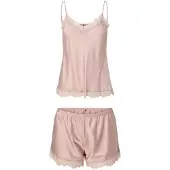 Lingadore Pyjamashortsit 'Daily' vanha roosa
