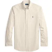 Ralph Lauren Slim Fit Striped Stretch Poplin Shirt - Multi/patterned - L