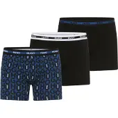 HUGO Boxer Br Planet Des - Black - XXL