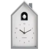 Karlsson herätyskello Modern Cuckoo mouse grey KA6015GY
