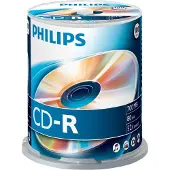 Philips CD-R CR7D5NB00/00, 52x, CD-R, 700 MB, 100 kpl