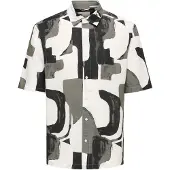 Only & Sons Onsharvi Life Ss Aop Shirt Noos - Black - M