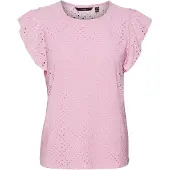 Vero Moda Vmtassa Sl Frill Top Noos - Pink - XS