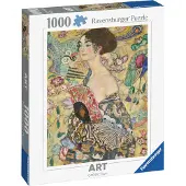 Ravensburger Lady With A Fan 1000P - Multi/patterned - ONE SIZE