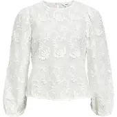 Object Objmya Re L/S Top Noos - White - 36