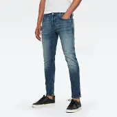 G-Star 3301 Slim Jeans - Medium blue - Men