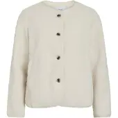 Vila Viada Teddy Jacket - Noos - Cream - 44