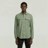 G-Star Paita 'Marine Slim Shirt' vihreä