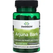 Swanson Health Arjuna-kuori, 500 mg - 60 kasviperäistä kapselia