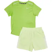 Nike Kids Dri Fit Miler Lyhythihainen Setti