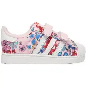 Adidas Originals Tennarit 'LibertyLondon Superstar II' violetinsininen / roosa / punainen / valkoinen
