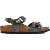 Birkenstock Sandaalit 'Rio' sininen / vihreä / vaaleanpunainen / musta