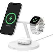Belkin boost charge pro 3-in-1 qi2 15w wireless charger with apple watch fast charge