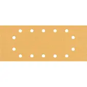 Bosch Slippapper Expert C470 med 14 hål för planslipar, 115 x 280 mm, G 100, 10 st.
