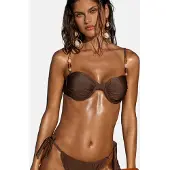 Lipsy Bikinitoppi suklaa