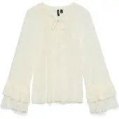 Vero Moda Pusero 'VMLOULOU' valkoinen
