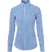 Ralph Lauren 55/2 Oxford Mesh-Lsl-Bfs - Blue - S
