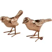 Pols Potten - Flock Of Birds kynttilänjalka 12,5 cm 2 kpl ruusukulta